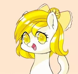 Size: 885x840 | Tagged: safe, artist:leafywind, derpibooru import, oc, oc:lemonshy, unofficial characters only, pony, bust, female, mare, portrait, simple background, solo