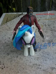 Size: 900x1200 | Tagged: derpibooru import, marvel, meme, merchandise, safe, starlord, vinyl scratch