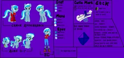 Size: 1258x596 | Tagged: safe, artist:darktailsko, derpibooru import, zecora, oc, oc:axl, unofficial characters only, earth pony, pony, equestria girls, equestria girls-ified, male, reference sheet, solo, stallion, the town that feared nightfall