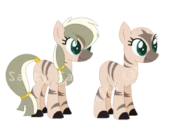 Size: 623x465 | Tagged: artist:salty-king, derpibooru import, hybrid, magical lesbian spawn, oc, offspring, parent:applejack, parents:applecora, parent:zecora, safe, simple background, solo, tail wrap, transparent background, unofficial characters only, zony