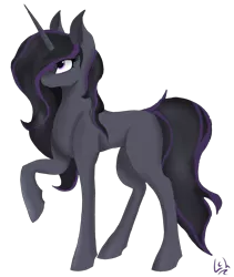 Size: 1831x2173 | Tagged: safe, artist:lacunah, derpibooru import, oc, oc:aurora rose, unofficial characters only, pony, one hoof raised, simple background, solo, transparent background