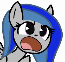 Size: 1423x1350 | Tagged: safe, derpibooru import, oc, oc:cobalt, oc:cobalt skies, ponified, unofficial characters only, object pony, original species, pegasus, pony, angry, element pony, open mouth, trace