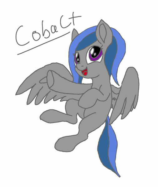 Size: 1440x1708 | Tagged: safe, derpibooru import, oc, oc:cobalt, oc:cobalt skies, ponified, unofficial characters only, object pony, original species, pegasus, pony, element pony, simple background, trace, wings