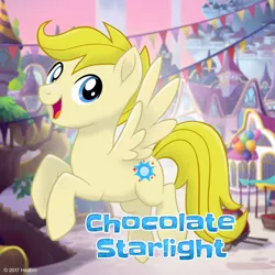 Size: 1080x1080 | Tagged: safe, derpibooru import, oc, oc:chocolate starlight, unofficial characters only, pegasus, pony, my little pony: the movie, blonde hair, blue eyes, mlp movie pony maker, solo