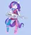 Size: 1100x1250 | Tagged: safe, artist:xenon, derpibooru import, rarity, human, equestria girls, rainbow rocks, blue background, blushing, clothes, cyborg (teen titans), dress, eared humanization, female, humanized, image, musical instrument, nail polish, png, ponied up, pony coloring, shoes, simple background, smiling, solo, teen titans go