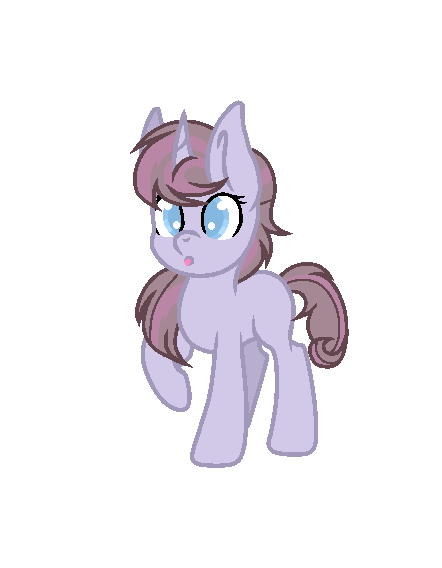 Size: 442x568 | Tagged: safe, artist:otakuchicky1, derpibooru import, oc, unofficial characters only, pony, unicorn, female, magical lesbian spawn, mare, offspring, one hoof raised, parent:angel wings, parent:inky rose, parents:inkywings, raised hoof, simple background, solo, transparent background