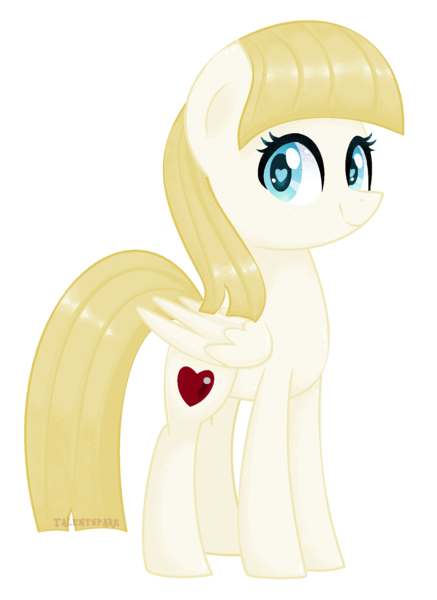 Size: 1484x2036 | Tagged: safe, artist:talentspark, derpibooru import, oc, unofficial characters only, pegasus, pony, female, heart eyes, mare, simple background, solo, transparent background, wingding eyes