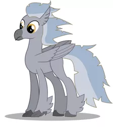 Size: 3462x3878 | Tagged: artist:kirbymlp, buckbeak, classical hippogriff, derpibooru import, feathered fetlocks, harry potter, hippogriff, oc, reference, safe, show accurate, simple background, solo, twitterponies, unofficial characters only, white background