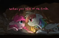 Size: 2500x1627 | Tagged: safe, artist:roseyicywolf, derpibooru import, pinkie pie, rainbow dash, earth pony, pegasus, pony, the count of monte rainbow, clothes, crying, duo, female, injured, mare, rainbow dantes, the count of monte cristo
