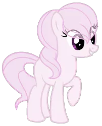 Size: 786x974 | Tagged: safe, artist:crystalponyart7669, derpibooru import, oc, oc:anonats, unofficial characters only, earth pony, pony, female, magical lesbian spawn, mare, offspring, one hoof raised, parent:diamond tiara, parent:sweetie belle, parents:diamondbelle, raised hoof, simple background, solo, transparent background