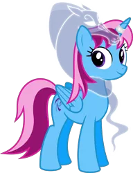 Size: 6400x8340 | Tagged: safe, artist:parclytaxel, derpibooru import, oc, oc:parcly taxel, oc:spindle, unofficial characters only, alicorn, pony, windigo, 2018 community collab, derpibooru community collaboration, .svg available, absurd resolution, alicorn oc, clothes, cute, female, horn ring, living object, looking at you, mare, ocbetes, scarf, simple background, smiling, transparent background, vector, windigo oc