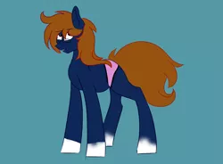 Size: 4750x3500 | Tagged: suggestive, artist:darkart, derpibooru import, oc, oc:spec steele, unofficial characters only, clothes, crossdressing, draft horse, glasses, panties, solo, underwear