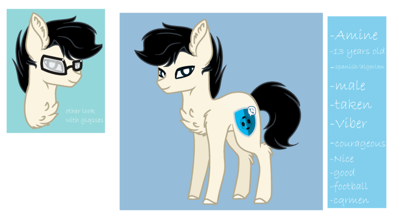 Size: 2601x1403 | Tagged: safe, artist:theapplebeauty, derpibooru import, oc, oc:amine, unofficial characters only, earth pony, pony, colt, glasses, male, reference sheet, simple background, solo, transparent background