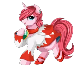 Size: 2030x1902 | Tagged: safe, artist:pridark, derpibooru import, oc, oc:diamond stellar, unofficial characters only, pony, unicorn, commission, female, final fantasy, high heels, jewelry, mare, open mouth, shoes, simple background, smiling, transparent background, white mage