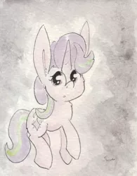 Size: 683x876 | Tagged: safe, artist:slightlyshade, derpibooru import, starlight glimmer, pony, unicorn, solo, traditional art