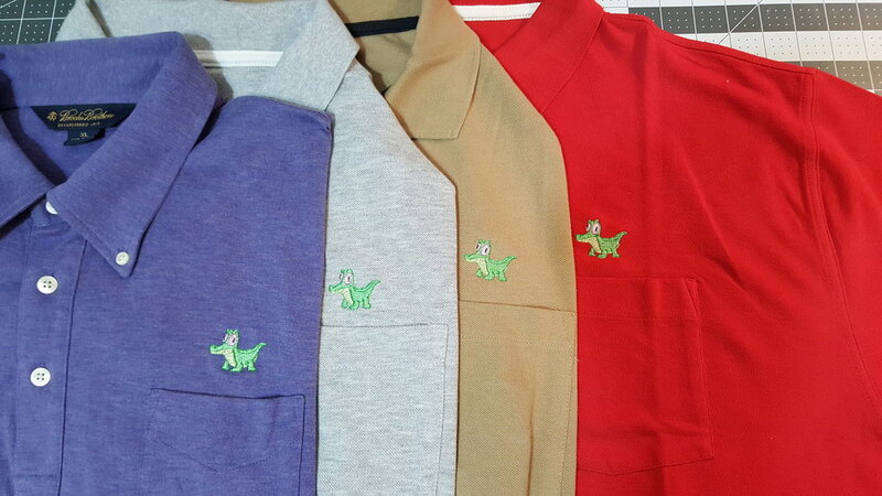 Size: 1024x576 | Tagged: artist:neysanight, derpibooru import, embroidery, gummy, lacoste, safe