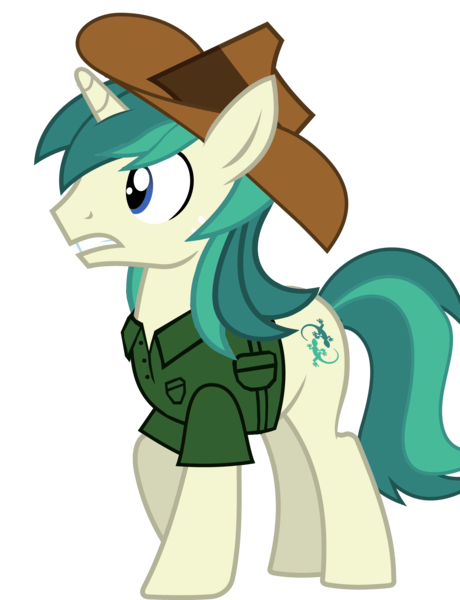 Size: 3215x4190 | Tagged: safe, artist:kevinerino, artist:tyamat, derpibooru import, edit, oc, oc:lightning tale, oc:spring starflower, unofficial characters only, pony, unicorn, cowboy hat, freckles, hat, male, recolor, simple background, stallion, transparent background, vector