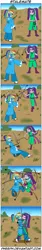 Size: 778x4683 | Tagged: safe, artist:pheeph, derpibooru import, aria blaze, rainbow dash, equestria girls, comic, duel, fight, headband, kanji, katana, kunoichi, kusarigama, ninja, old master q, parody, samurai, sickle, sword, tied up, weapon