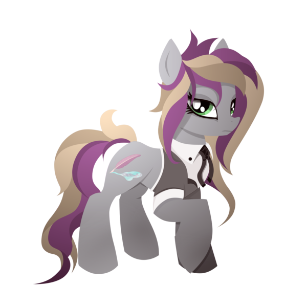 Size: 1250x1250 | Tagged: safe, artist:pedrohander, derpibooru import, oc, oc:allegoria, unofficial characters only, earth pony, pony, 2018 community collab, derpibooru community collaboration, clothes, female, mare, necktie, reference sheet, shirt, simple background, solo, transparent background, vest