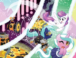 Size: 1000x771 | Tagged: anime, artist:tonyfleecs, bronycon, bronycon mascots, derpibooru import, hoofevent, oc, oc:blank canvas, oc:hoof beatz, oc:mane event, overwatch, safe, soldier 76, unofficial characters only