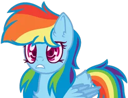 Size: 962x736 | Tagged: safe, artist:bezziie, derpibooru import, rainbow dash, pony, base used, female, folded wings, mare, simple background, solo, transparent background
