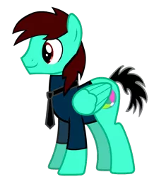 Size: 538x617 | Tagged: safe, artist:raindashesp, derpibooru import, oc, oc:ryan cooper, unofficial characters only, pegasus, pony, 2018 community collab, derpibooru community collaboration, simple background, transparent background