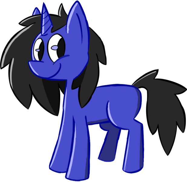Size: 972x944 | Tagged: safe, artist:doodlegamertj, derpibooru import, oc, oc:faintshadow, unofficial characters only, unicorn, 2018 community collab, derpibooru community collaboration, blank flank, simple background, solo, transparent background