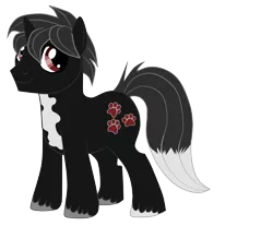 Size: 3312x2736 | Tagged: safe, artist:zelendur, derpibooru import, oc, oc:dog whisperer, unofficial characters only, unicorn, 2018 community collab, derpibooru community collaboration, cute, looking at you, male, simple background, solo, stallion, transparent background, unshorn fetlocks