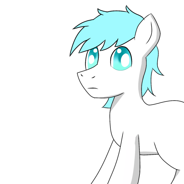 Size: 1200x1200 | Tagged: safe, artist:cappie, derpibooru import, oc, oc:diamond frost, unofficial characters only, pony, bust, male, portrait, simple background, solo, stallion