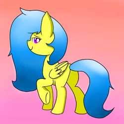 Size: 1200x1200 | Tagged: safe, artist:cappie, derpibooru import, oc, oc:singery anne, unofficial characters only, pony, female, mare, raised hoof, simple background, solo