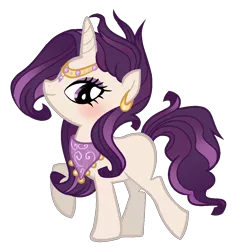 Size: 1032x1072 | Tagged: safe, artist:6figersloverever, derpibooru import, oc, oc:macadamia, unofficial characters only, pony, unicorn, female, magical lesbian spawn, mare, neckerchief, offspring, parent:rarity, parent:saffron masala, parents:raffron, simple background, solo, transparent background