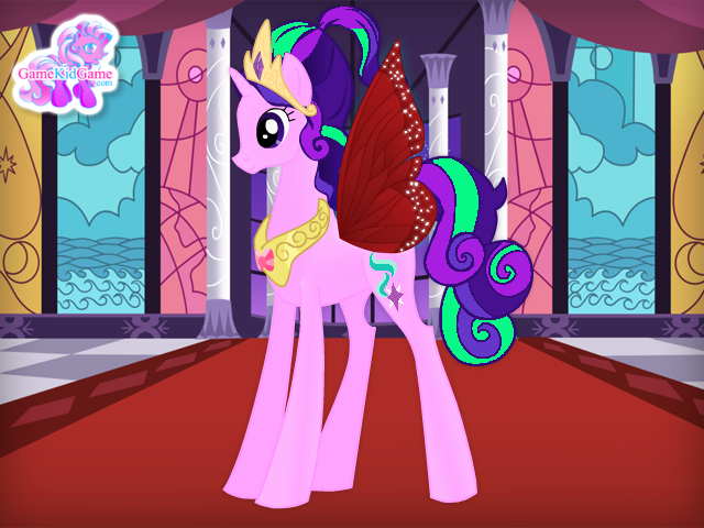 Size: 640x480 | Tagged: safe, artist:user15432, derpibooru import, starlight glimmer, fairy, fairy pony, unicorn, crown, fairy princess, fairy wings, flash game, gamekidgame, hasbro, hasbro studios, jewelry, peytral, princess starlight glimmer, regalia, wings