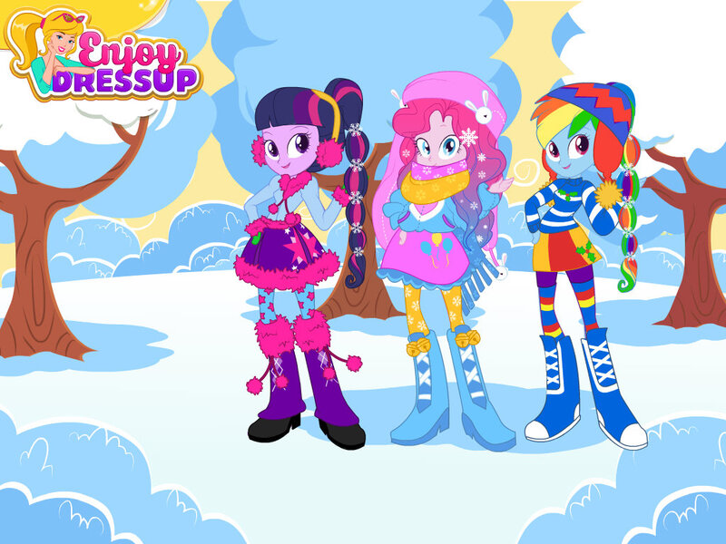 Size: 1024x768 | Tagged: safe, artist:user15432, derpibooru import, pinkie pie, rainbow dash, twilight sparkle, twilight sparkle (alicorn), human, equestria girls, alternate hairstyle, bootleg, boots, clothes, dressup, dressup game, earmuffs, enjoy dressup, eqg promo pose set, flash game, gloves, hairstyle, hasbro, hasbro studios, hat, mittens, shoes, snow, winter, winter boots, winter clothes, winter coat, winter outfit, wintertime