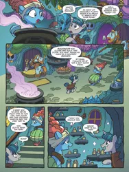 Size: 768x1024 | Tagged: artist:tonyfleecs, derpibooru import, idw, legends of magic, meadowbrook, preview, rockhoof, safe, spoiler:comic, spoiler:comiclom9, stygian