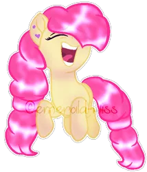 Size: 460x538 | Tagged: safe, artist:emerald-bliss, derpibooru import, oc, oc:bubble pop, unofficial characters only, earth pony, pony, female, mare, simple background, solo, transparent background