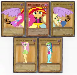 Size: 1455x1412 | Tagged: safe, artist:dwayneflyer, derpibooru import, edit, applejack, fluttershy, pinkie pie, rainbow dash, sunset shimmer, twilight sparkle, twilight sparkle (alicorn), equestria girls, 1000 hours in ms paint, combine, exodia, fist, fusion, half-life, not salmon, simple background, transparent background, wat, yu-gi-oh!