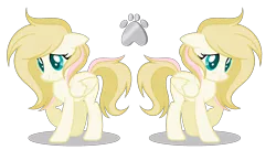 Size: 2349x1277 | Tagged: safe, artist:marielle5breda, derpibooru import, oc, oc:stronghoof, unofficial characters only, pegasus, pony, female, mare, offspring, parent:bulk biceps, parent:fluttershy, parents:flutterbulk, solo