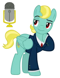 Size: 4762x6156 | Tagged: safe, artist:aborrozakale, derpibooru import, oc, oc:general statement, unofficial characters only, pegasus, pony, absurd resolution, clothes, male, simple background, solo, stallion, suit, transparent background, vector