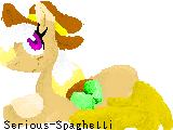 Size: 160x120 | Tagged: artist:serious-spaghetti, derpibooru import, food, food pony, hat, oc, original species, pixel art, poptart, prone, safe, simple background, solo, top hat, transparent background, unofficial characters only