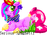 Size: 160x120 | Tagged: artist:serious-spaghetti, derpibooru import, food, food pony, oc, original species, pixel art, poptart, prone, safe, simple background, solo, transparent background, unofficial characters only