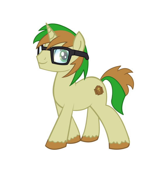 Size: 1371x1600 | Tagged: safe, artist:succubi samus, derpibooru import, oc, oc:zeb, unofficial characters only, pony, unicorn, 2018 community collab, derpibooru community collaboration, glasses, looking at you, male, simple background, smiling, solo, stallion, transparent background, unshorn fetlocks