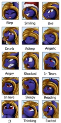 Size: 2349x4739 | Tagged: safe, artist:pridark, derpibooru import, oc, oc:butter cream, unofficial characters only, bat pony, :p, angry, bat pony oc, bottle, cat face, christmas, commission, crying, drunk, emotions, evil grin, excited, expressions, female, gift art, glasses, grin, hat, hearth's warming, holiday, infatuation, looking at you, mare, meme, reading, santa hat, shocked, silly, sleeping, smiling, solo, tired, tongue out, yawn