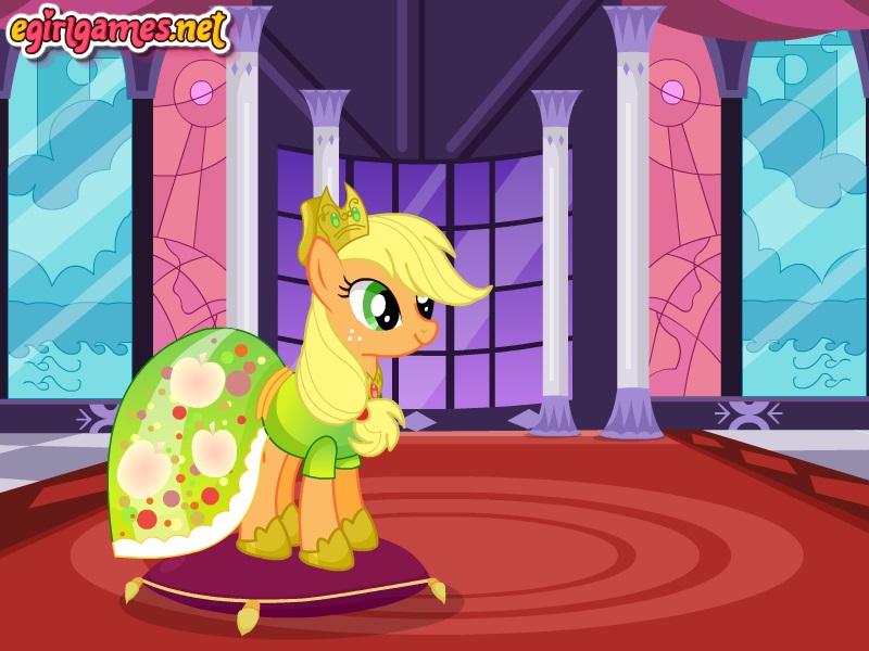 Size: 800x600 | Tagged: safe, artist:user15432, derpibooru import, applejack, earth pony, pony, clothes, dress, dressup, dressup game, egirlgames.net, enjoy dressup, hasbro, hasbro studios, hat, prom, prom dress, shoes