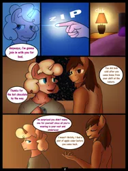 Size: 1500x2000 | Tagged: anthro, artist:timidwithapen, comic, comic:a warm snowy night, derpibooru import, gay, male, oc, oc:andante, oc:pink marshmallow, safe, unofficial characters only