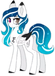 Size: 1347x1869 | Tagged: safe, artist:dusty-onyx, derpibooru import, oc, oc:marie pixel, unofficial characters only, pegasus, pony, female, heterochromia, mare, simple background, solo, transparent background