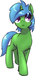 Size: 192x416 | Tagged: safe, artist:compound lift, artist:compoundlift, derpibooru import, edit, oc, oc:quick fix, unofficial characters only, pony, unicorn, chest fluff, male, solo, trap