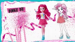 Size: 1920x1080 | Tagged: safe, derpibooru import, official, pinkie pie, equestria girls, equestria girls series, concept art, doll, duality, eqg promo pose set, merchandise, self ponidox, solo, toy