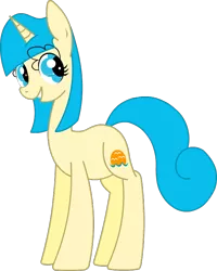 Size: 600x750 | Tagged: safe, artist:twitchy-tremor, derpibooru import, oc, oc:twitchy tremor, unofficial characters only, pony, unicorn, 2018 community collab, derpibooru community collaboration, blue, cute, female, mare, simple background, solo, transparent background