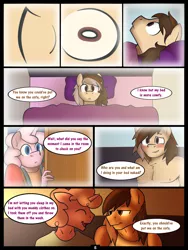 Size: 1500x2000 | Tagged: anthro, artist:timidwithapen, comic, comic:a warm snowy night, derpibooru import, gay, male, oc, oc:andante, oc:pink marshmallow, safe, unofficial characters only