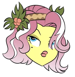 Size: 1972x2014 | Tagged: safe, artist:berrypunchrules, derpibooru import, vignette valencia, equestria girls, equestria girls series, rollercoaster of friendship, beauty mark, bust, female, hair over one eye, headband, holly, me my selfie and i, portrait, simple background, solo, transparent background